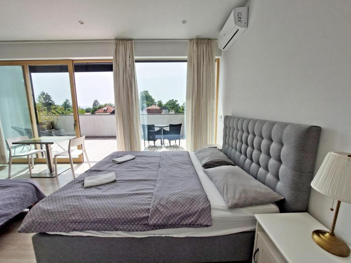 Rose Valley, Modern Studios & Apartments Ljubljana Extérieur photo